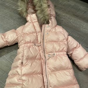 Toddler girl pink GAP puffer size 2t